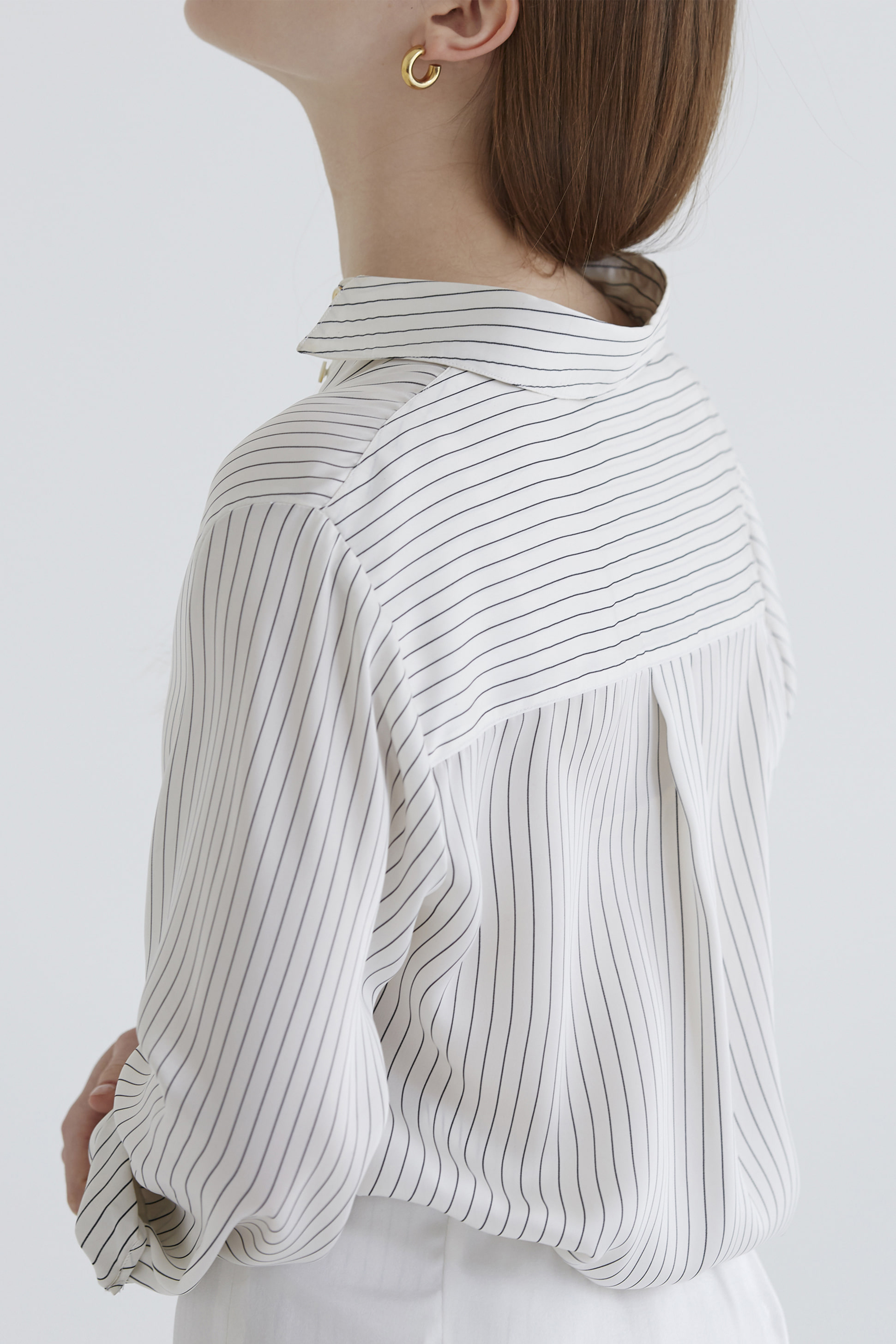 ANTHÈSE rouis line blouse , ivory